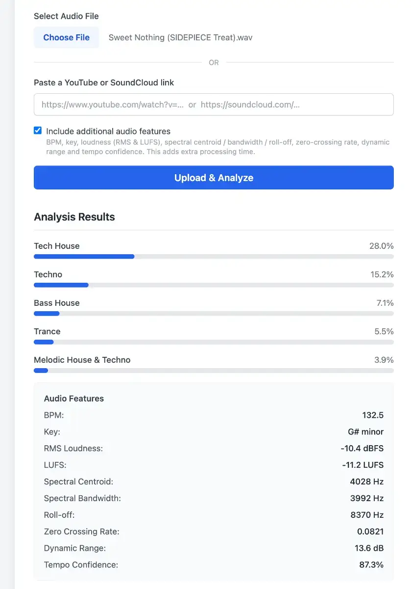 FindGenre screenshot 1