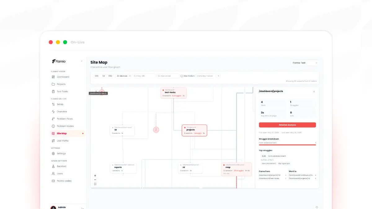 Flamio screenshot 2