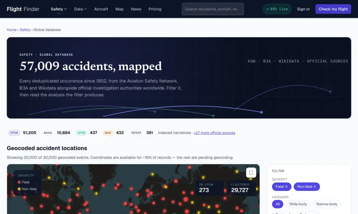 FlightFinder screenshot 2