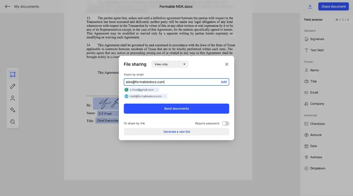 Formable screenshot 2
