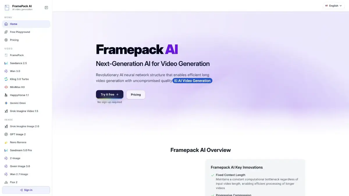 FramePack AI product image