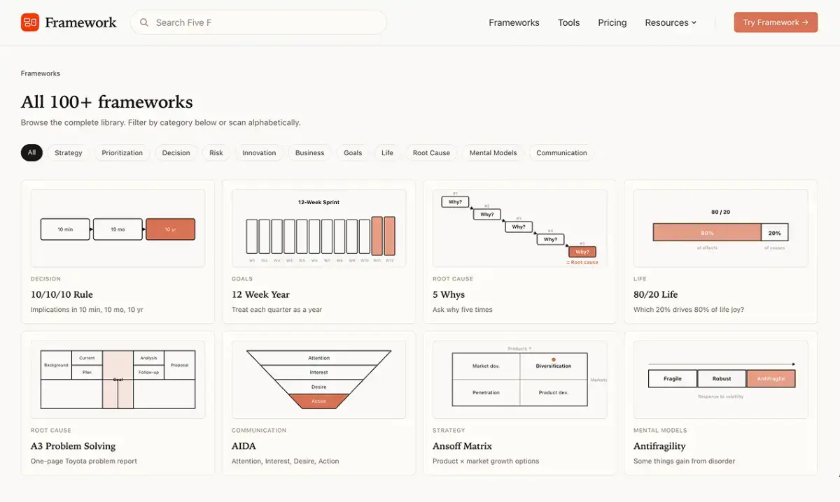 Framework screenshot 2
