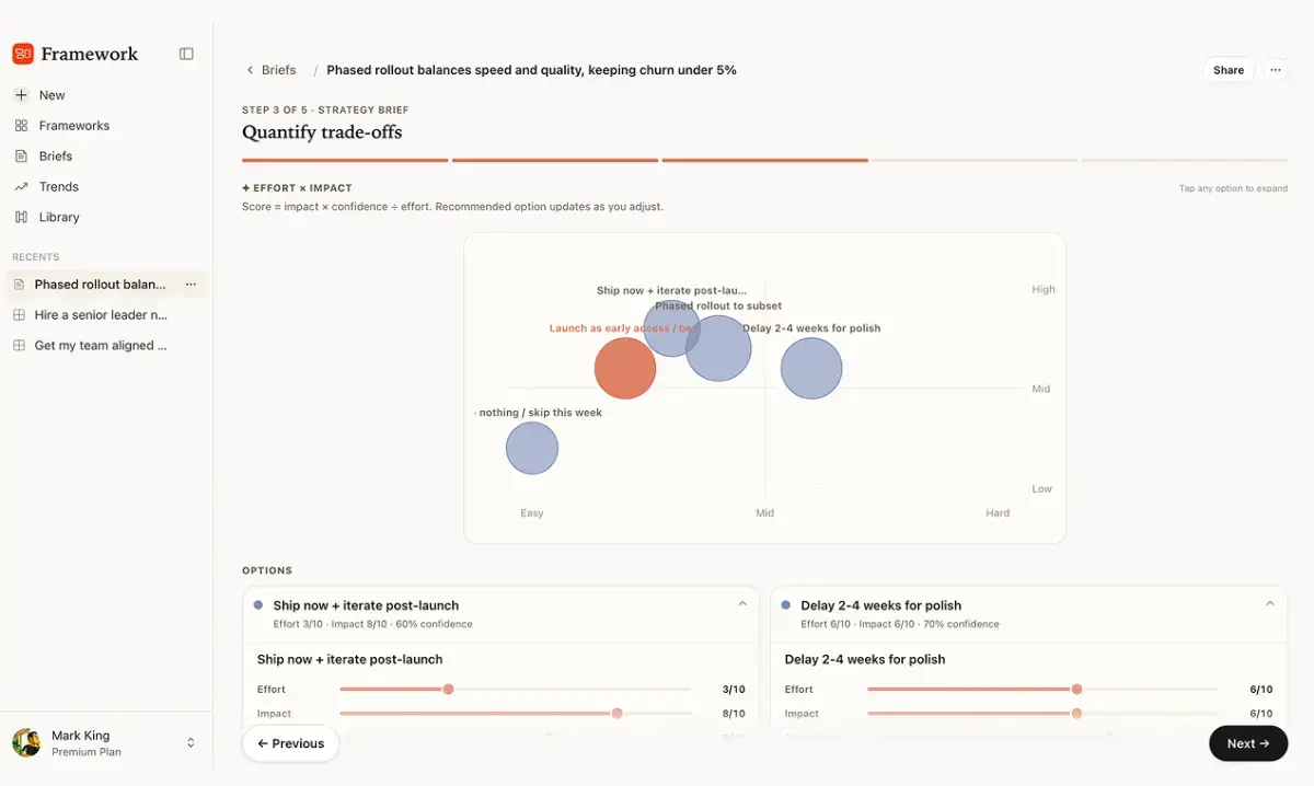 Framework screenshot 3