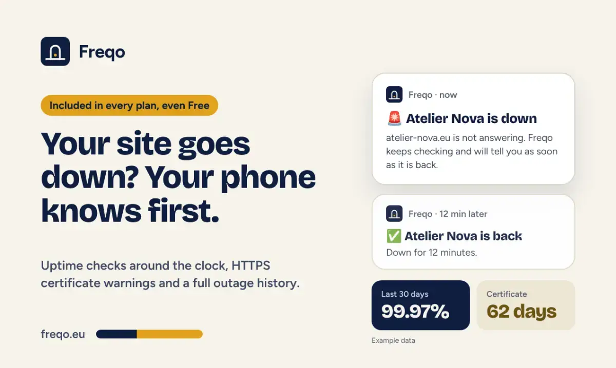Freqo screenshot 2