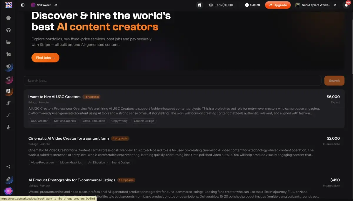 Generative Media Talent Marketplace image number 11