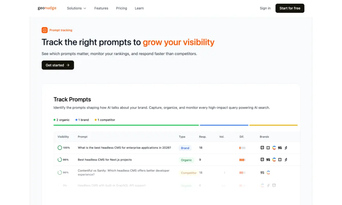 GeoNudge screenshot 2