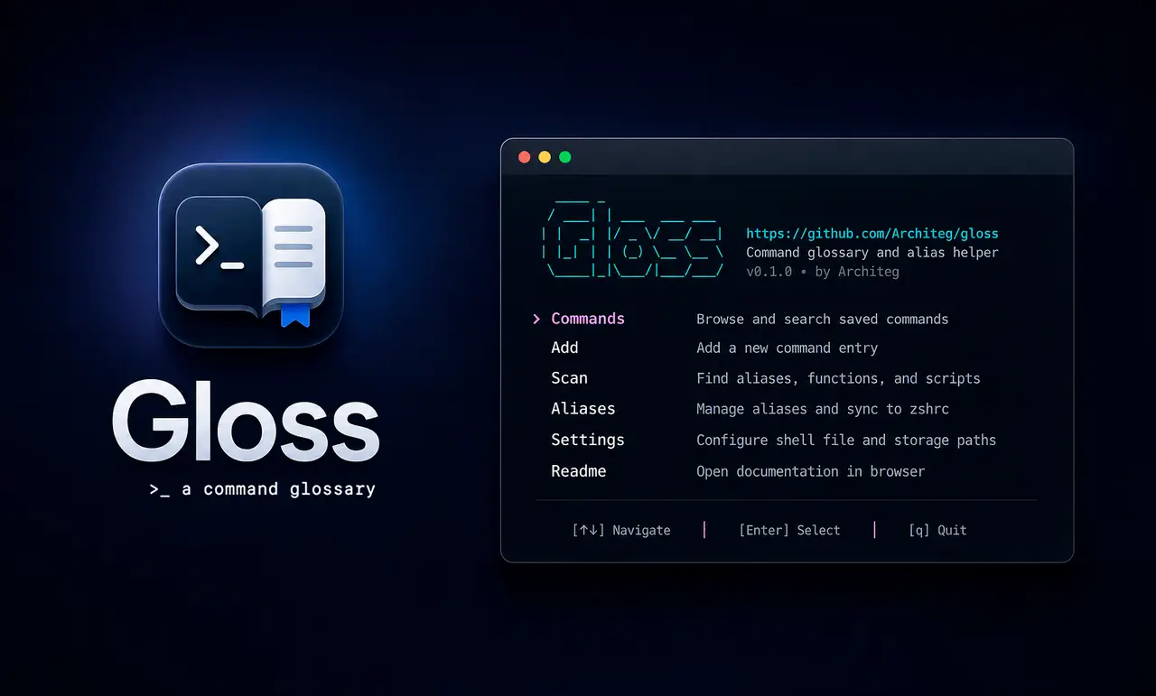 Gloss screenshot 1