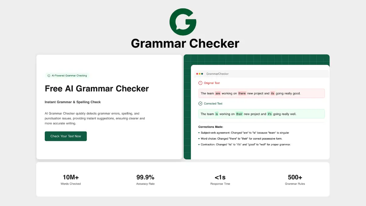 GrammarChecker screenshot 1