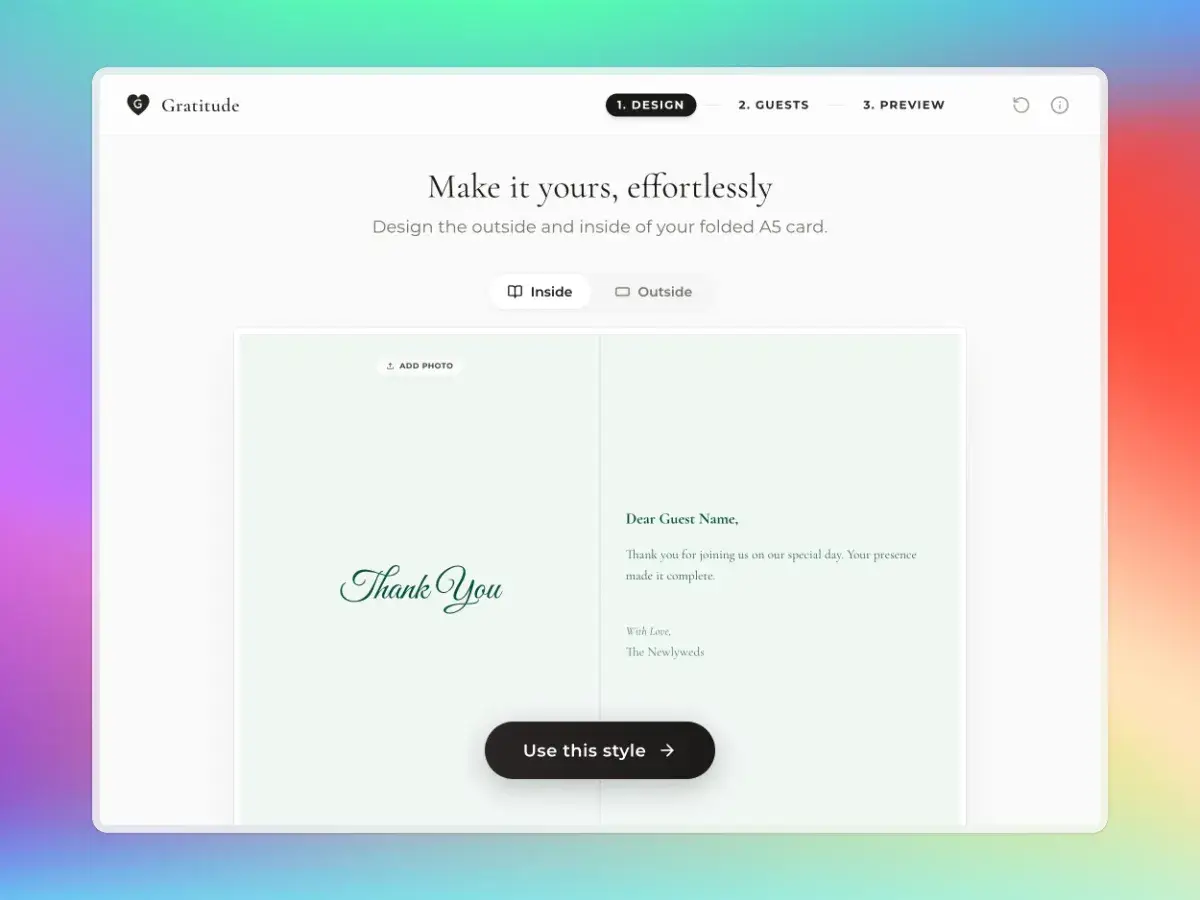 Gratitude screenshot 2
