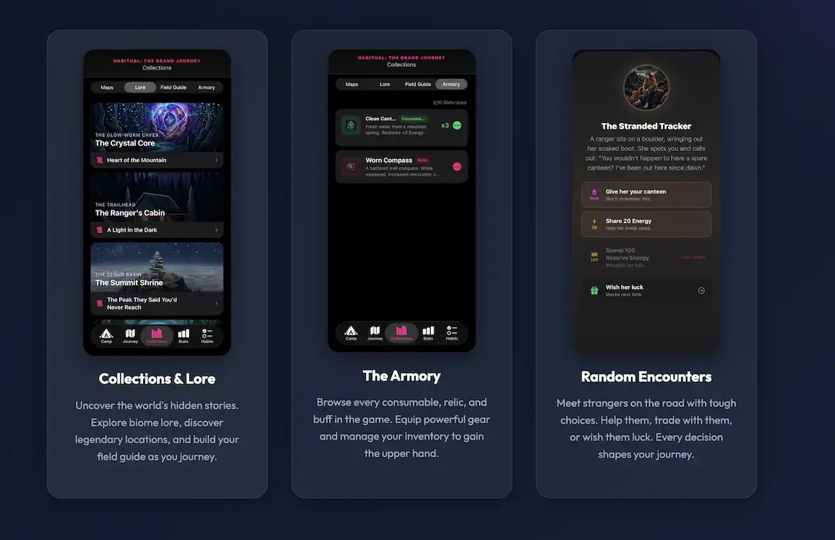 Habitual screenshot 1