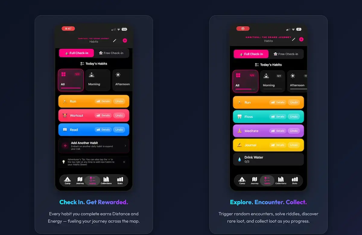 Habitual screenshot 3