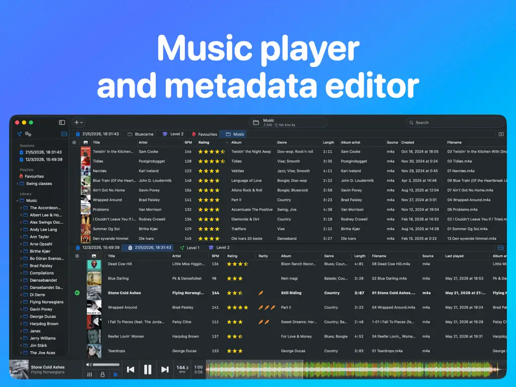 HepCat - Music Player screenshot 1
