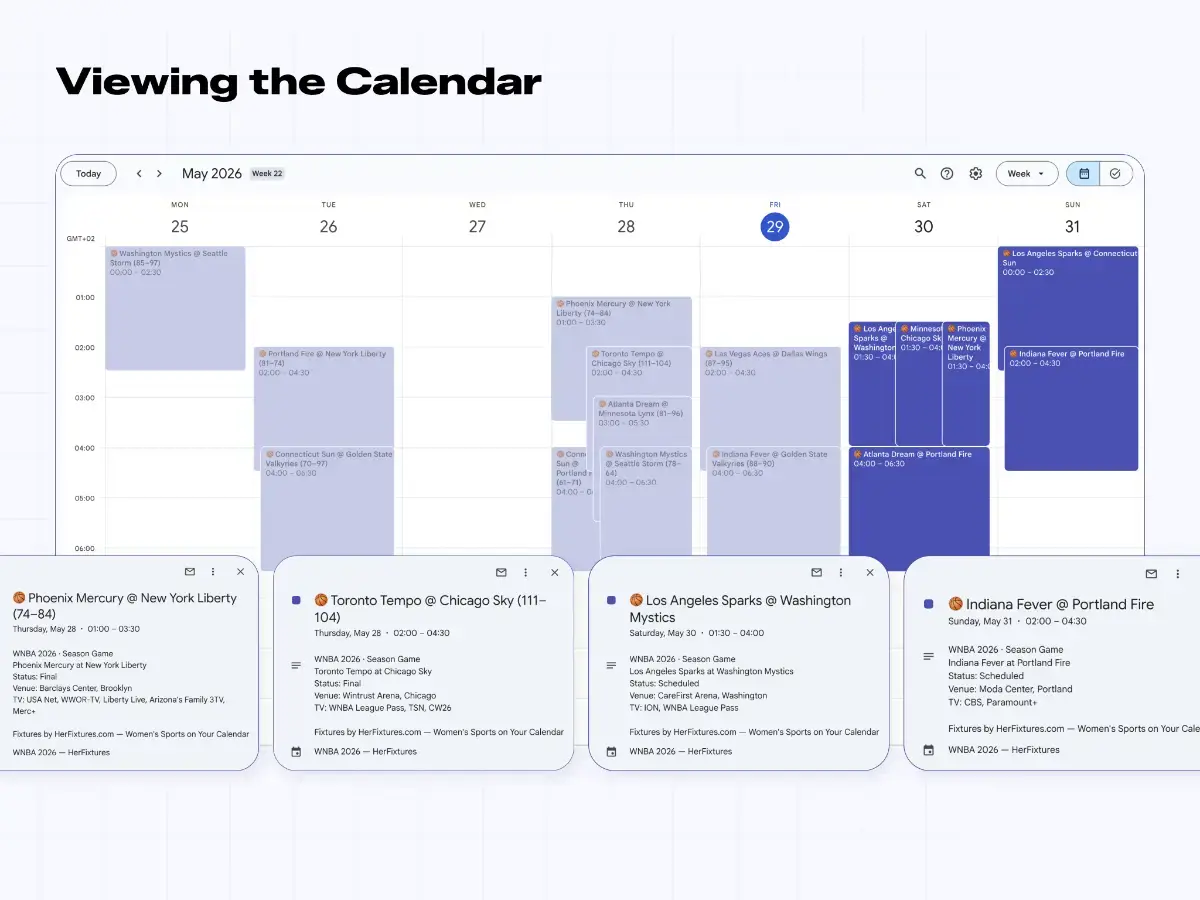 HerFixtures screenshot 3