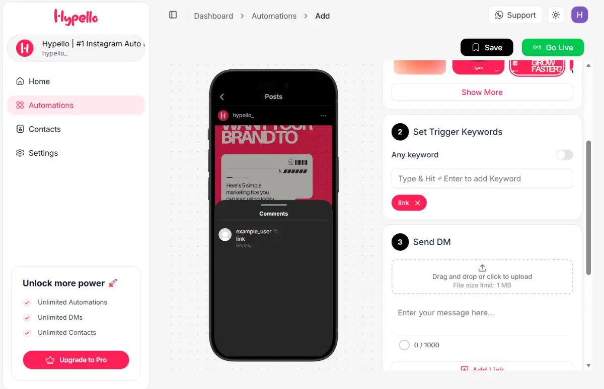 Hypello screenshot 3