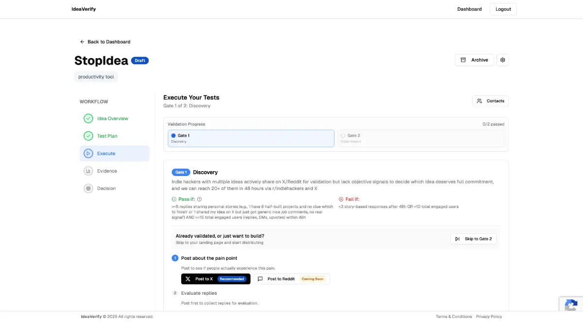 IdeaVerify screenshot 4