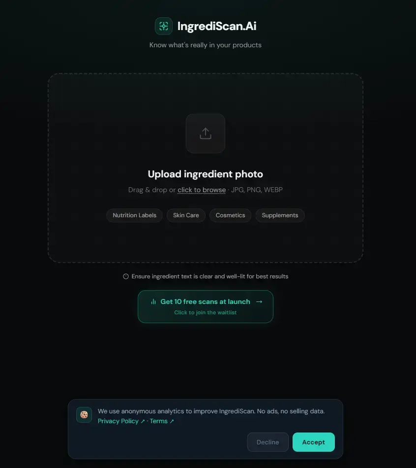 IngrediScanAi screenshot 3