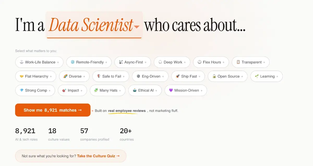 JobsByCulture screenshot 2