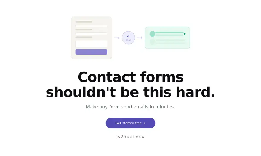 js2Mail screenshot 1
