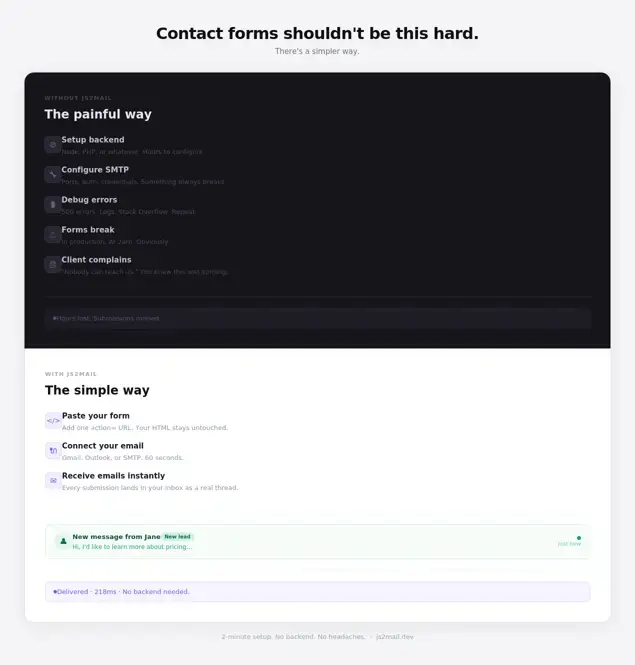 js2Mail screenshot 3