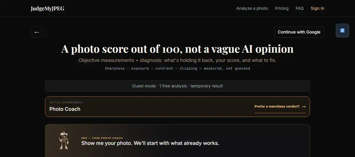 Judgemyjpeg screenshot 2