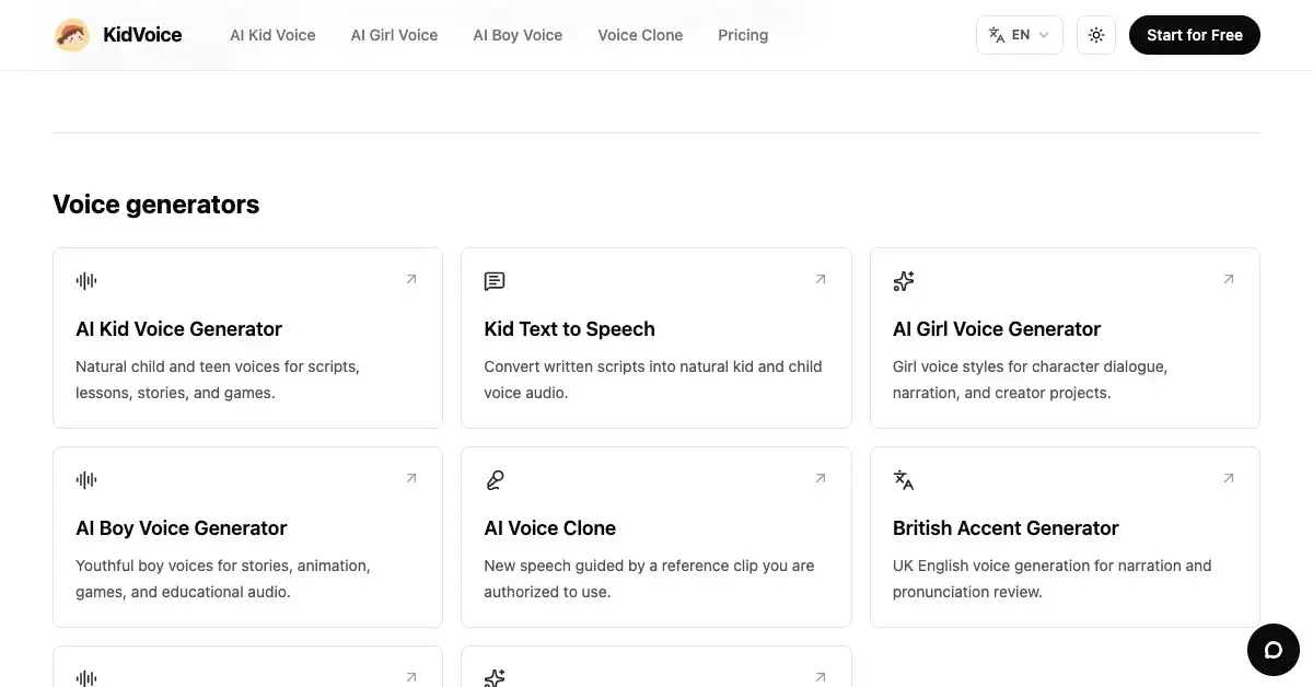 KidVoice screenshot 2