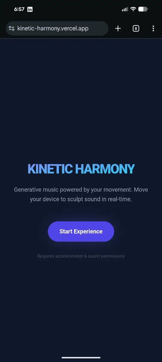 Kinetic Harmony screenshot 1