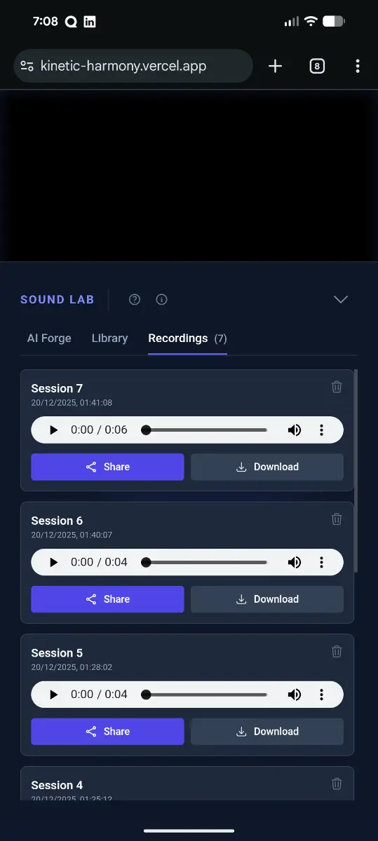 Kinetic Harmony screenshot 3