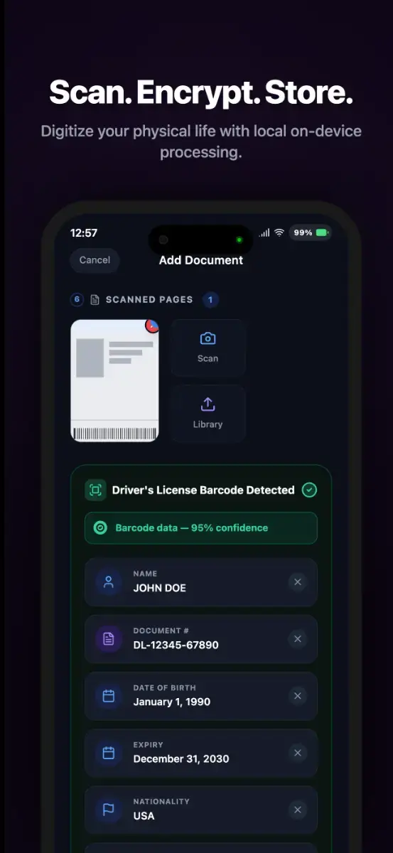 Kinship Vault screenshot 1