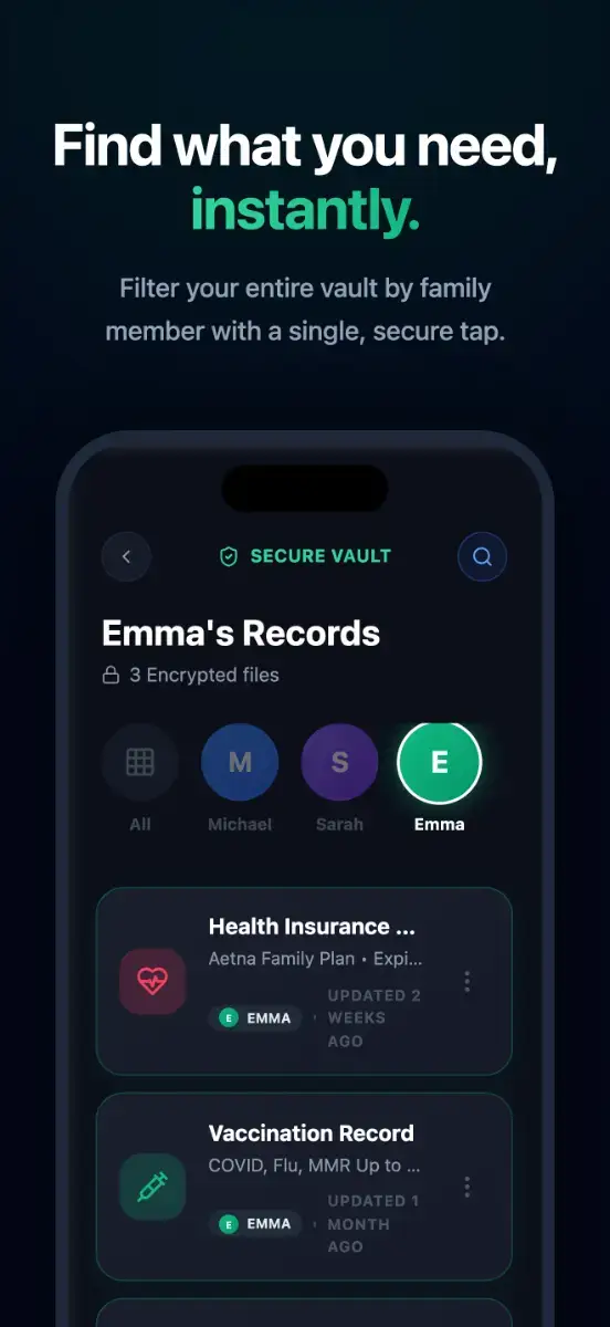 Kinship Vault screenshot 3
