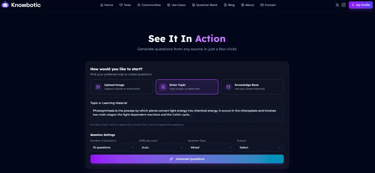 Knowbotic screenshot 2