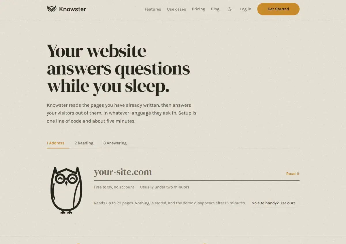 Knowster screenshot 2