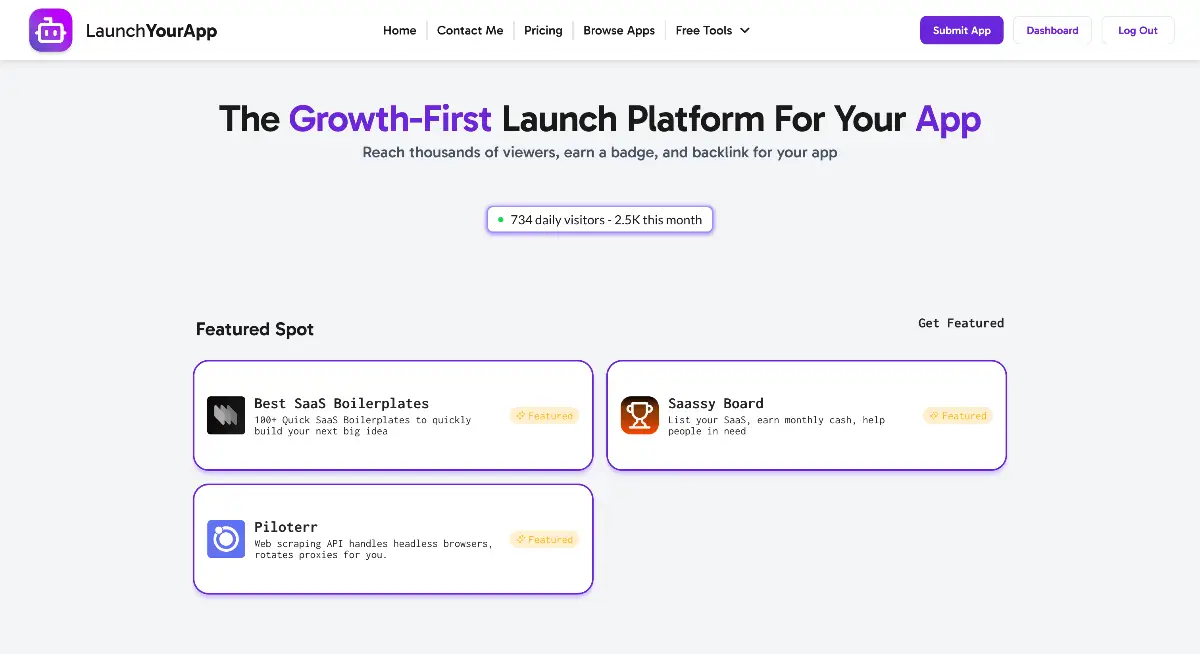 LaunchYourApp screenshot 2