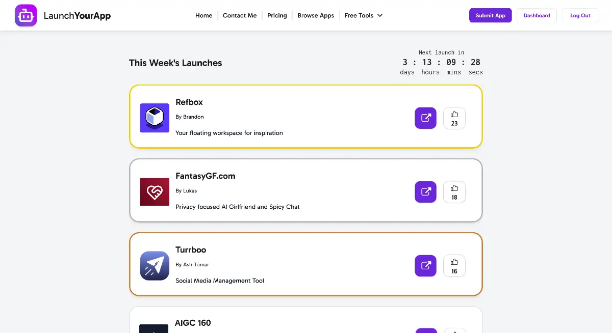 LaunchYourApp screenshot 3