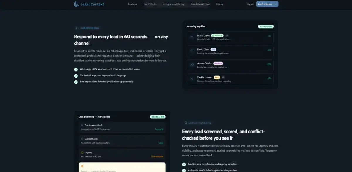 Legalcontext screenshot 2