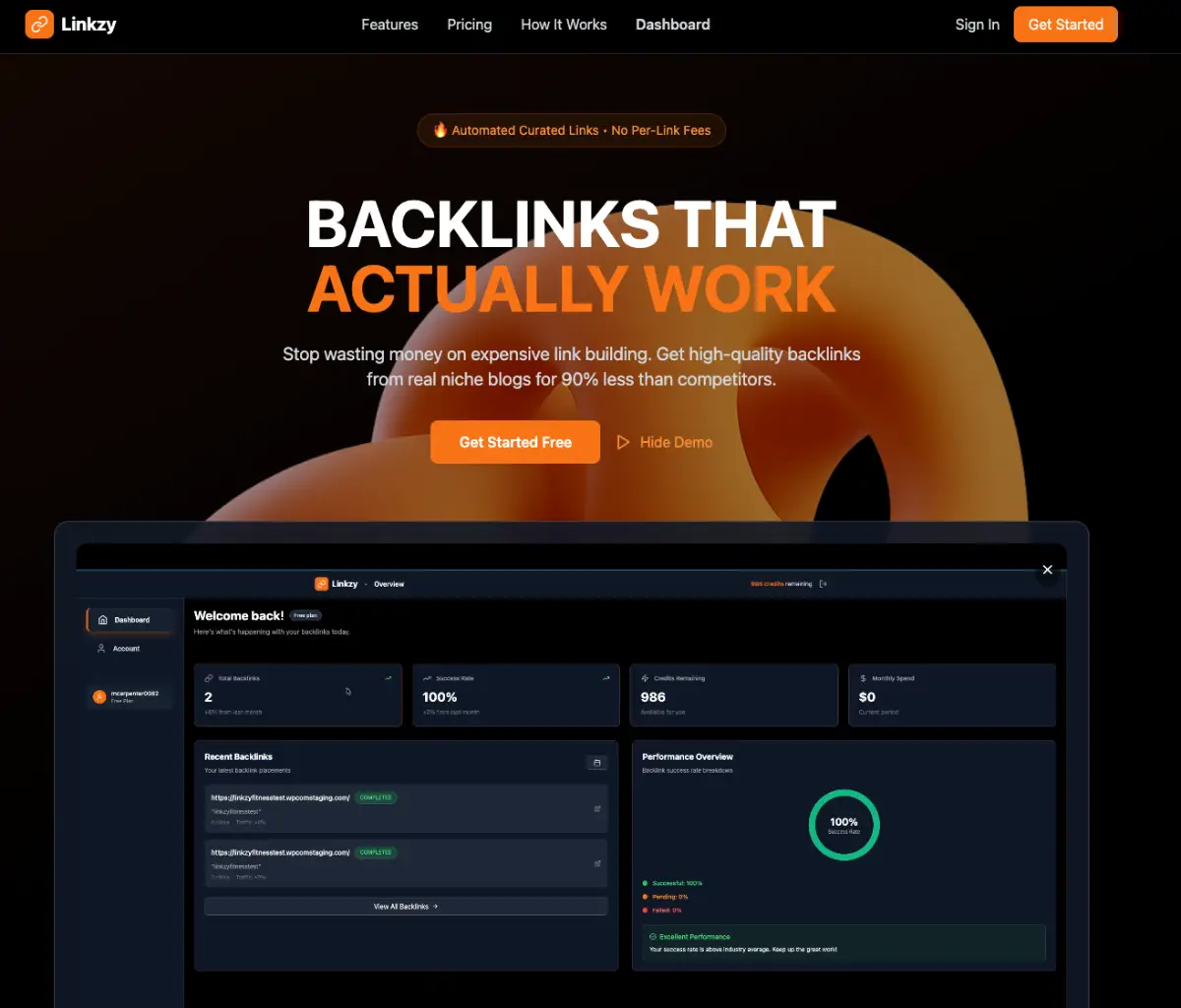 Linkzy screenshot 1