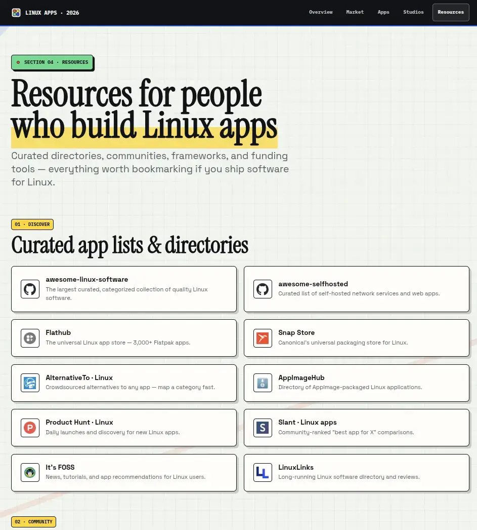 LinuxAppsReport screenshot 3