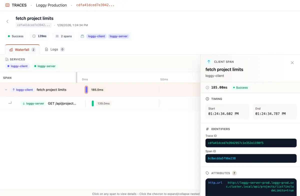 Loggy screenshot 3