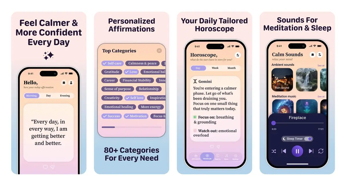 Lumio - Daily Affirmations screenshot 2
