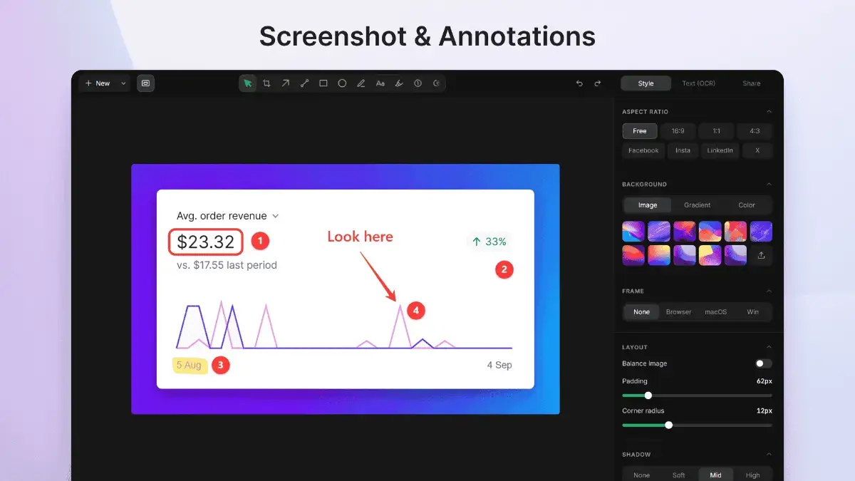 Lumshot screenshot 2