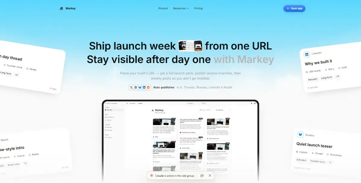 Markey screenshot 2