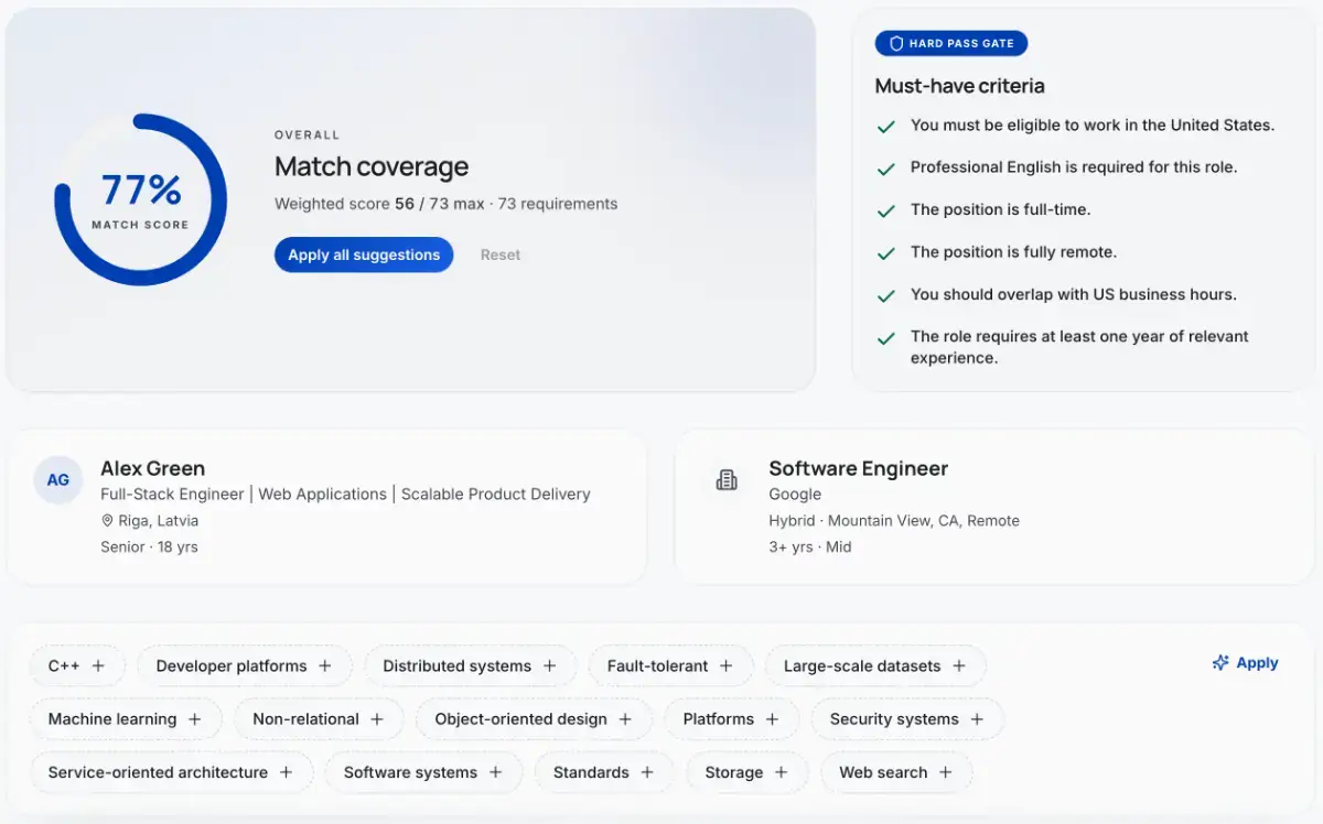 MatchResume.ai image number 01