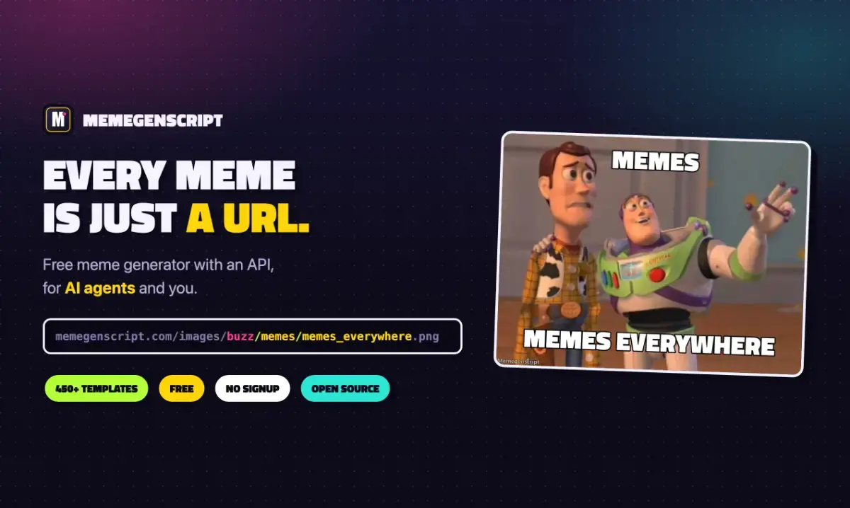 Memegenscript screenshot 1
