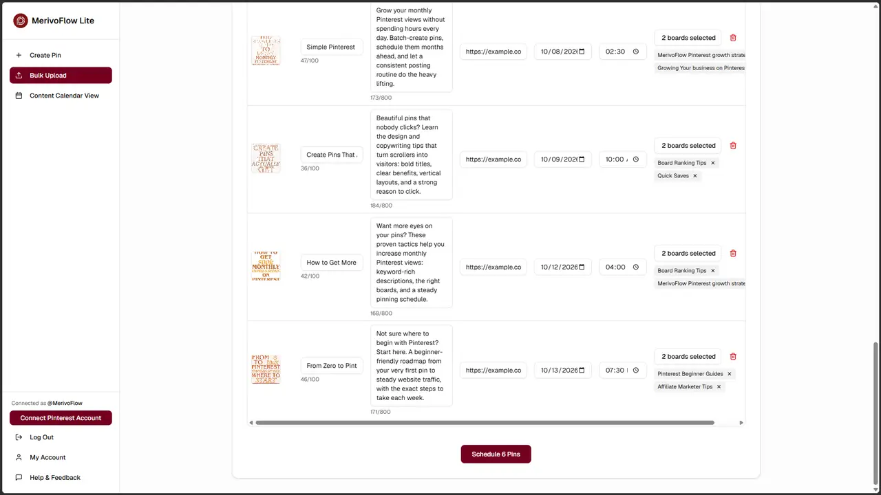 MerivoFlow screenshot 2
