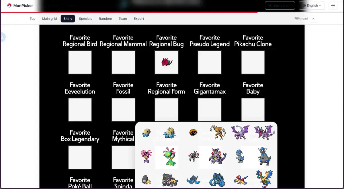 MonPicker screenshot 3