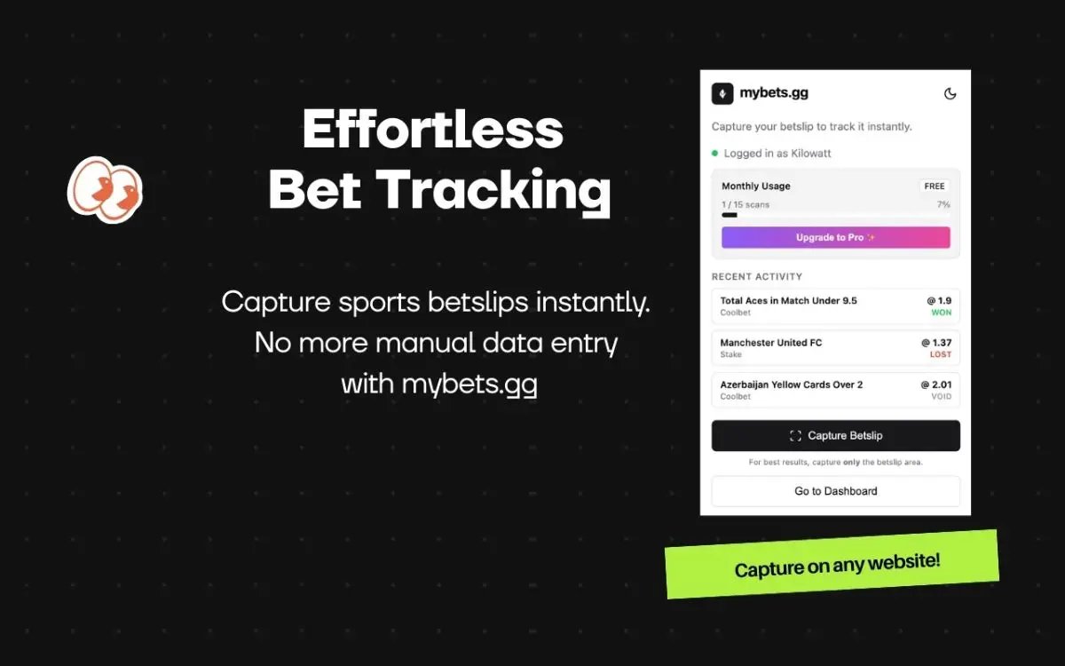 Mybets.gg - Sports Bet Tracker screenshot 2