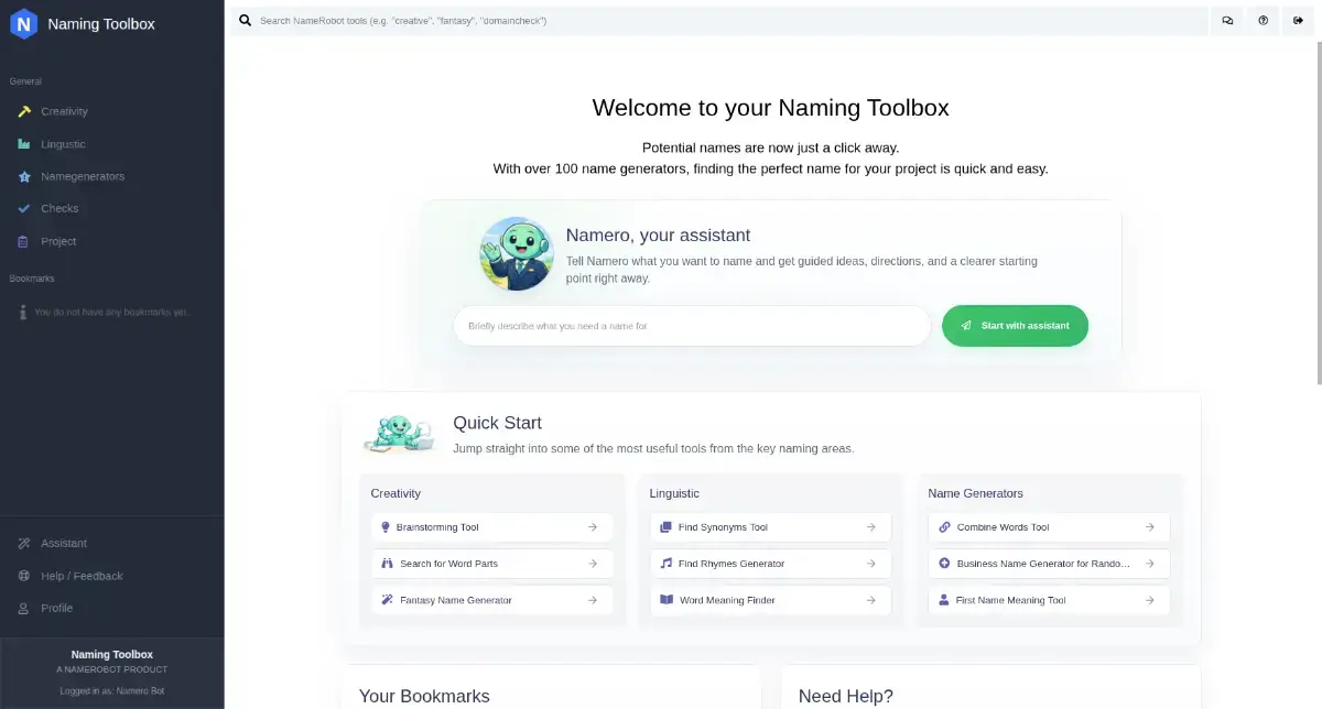 Naming Toolbox screenshot 2
