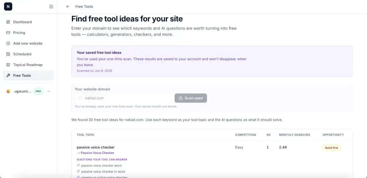 Natiad screenshot 3