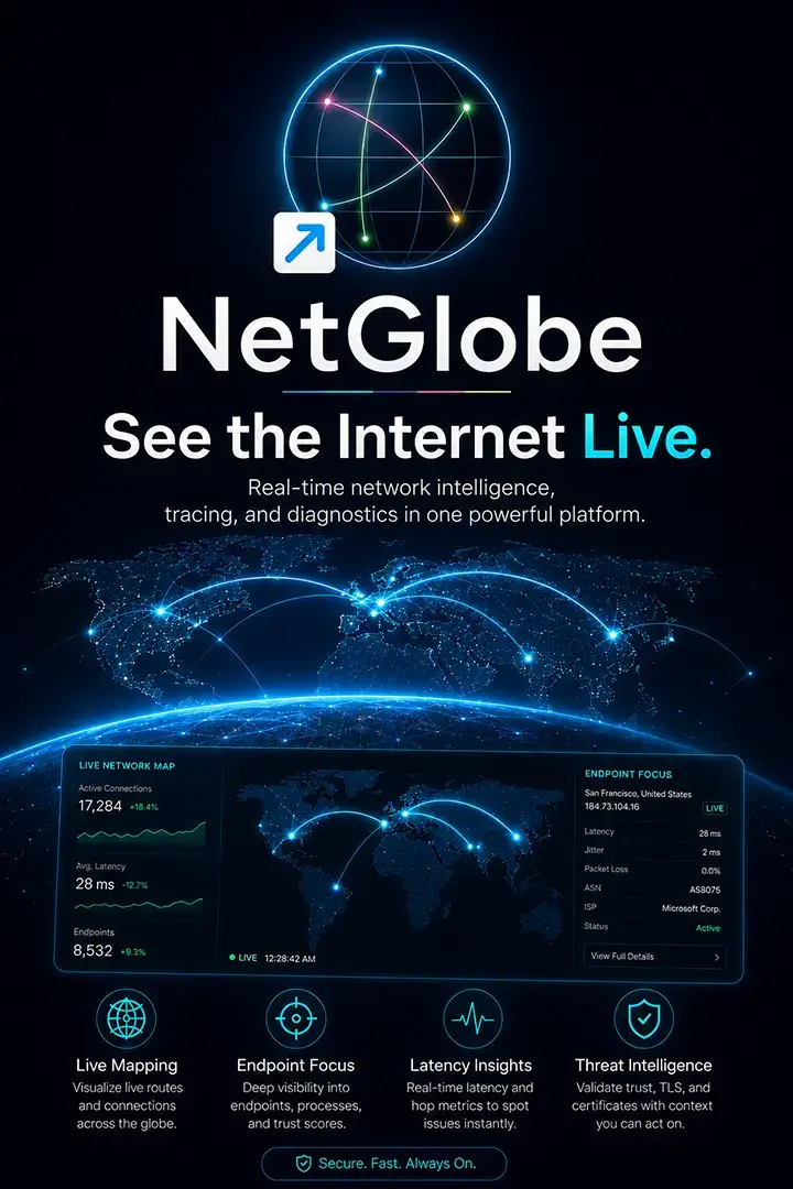 NetGlobe screenshot 2