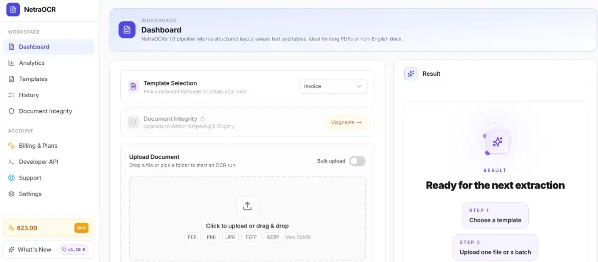 NetraOCR screenshot 2