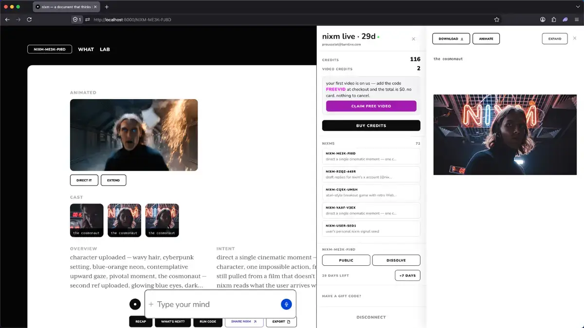 nixm screenshot 3